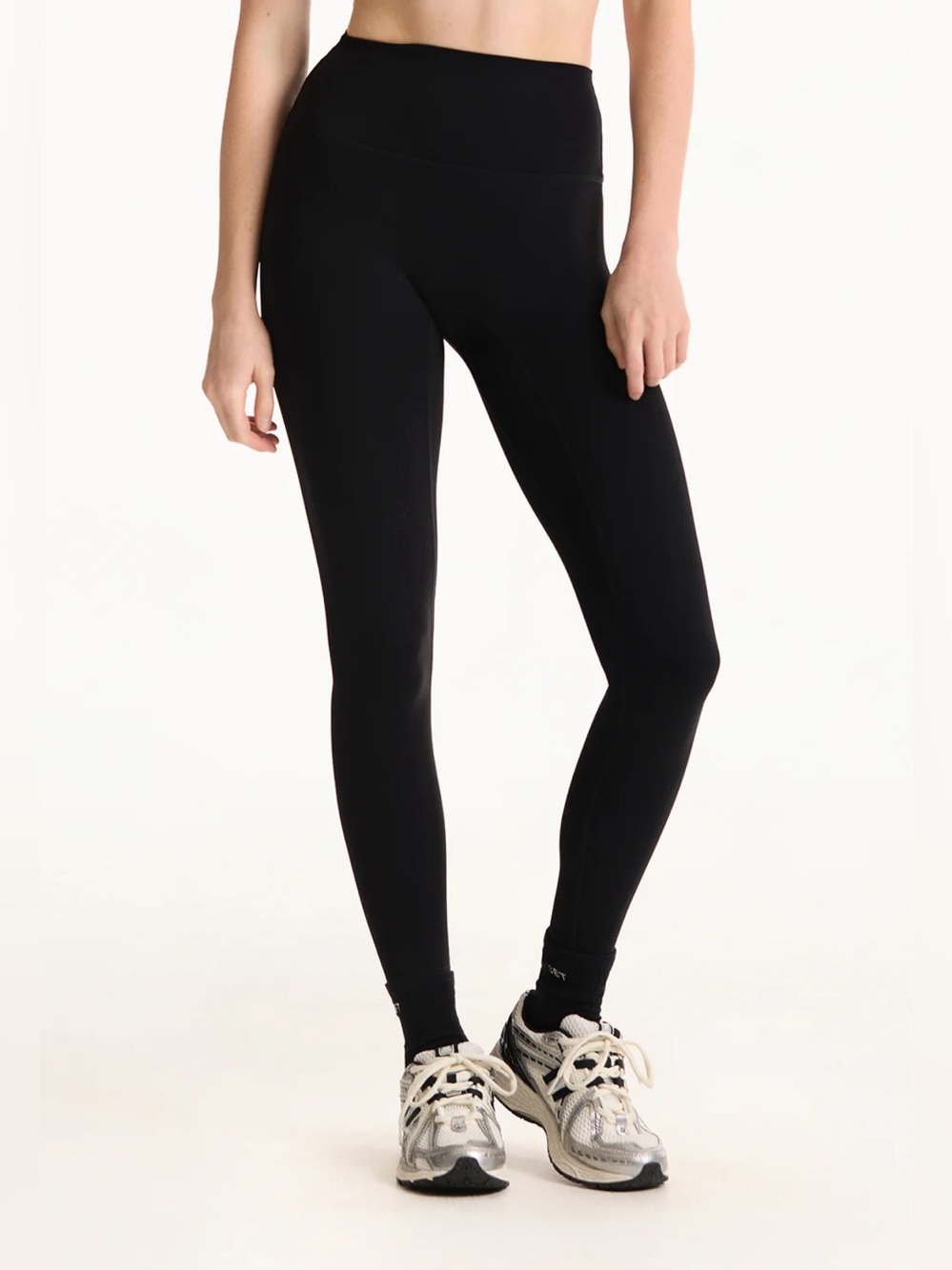 Set Active High Waisted Leggings — Black
